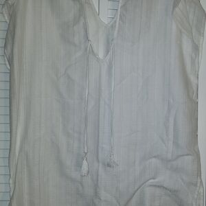 Kona Sol White Swim Coverup